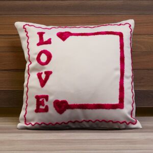 Celebrate love in the most heartwarming way with our Customized LOVE Text Pillow with Picture, a beautiful and soft cushion that combines comfort with personal sentiment. Designed with the iconic "LOVE" text, this pillow features your favorite photo sublimated right inside the “O”, turning a simple design into a personalized masterpiece. Crafted from premium-quality soft polyester fabric, the pillow ensures a cozy feel, perfect for snuggling on the couch, bed, or gifting to someone special. The high-definition sublimation printing technique keeps your photo vibrant and fade-resistant for years to come. Whether you're celebrating a romantic anniversary, a birthday, Valentine’s Day, or simply want to surprise a loved one with a meaningful keepsake, this customized LOVE pillow is a heartfelt gift that speaks volumes. Product Specifications: Product Name: Customized LOVE Text Pillow with Picture – Soft Gift Cushion Material: Soft and durable polyester fabric Filling: Plush fiber filling for extra comfort Dimensions: Approximately 16 x 16 inches (40 x 40 cm) Print Type: High-definition sublimation photo print Design Feature: "LOVE" text with your photo printed inside the "O" Closure: Hidden zipper at the back (optional) Care Instructions: Spot clean only; avoid machine washing and bleaching Ideal For: Anniversaries, Birthdays, Valentine’s Day, Romantic Gifts, or Home Décor Add a personal touch to your space or surprise someone special with this LOVE Text Personalized Pillow — a soft, stylish, and sentimental gift they’ll cherish forever.